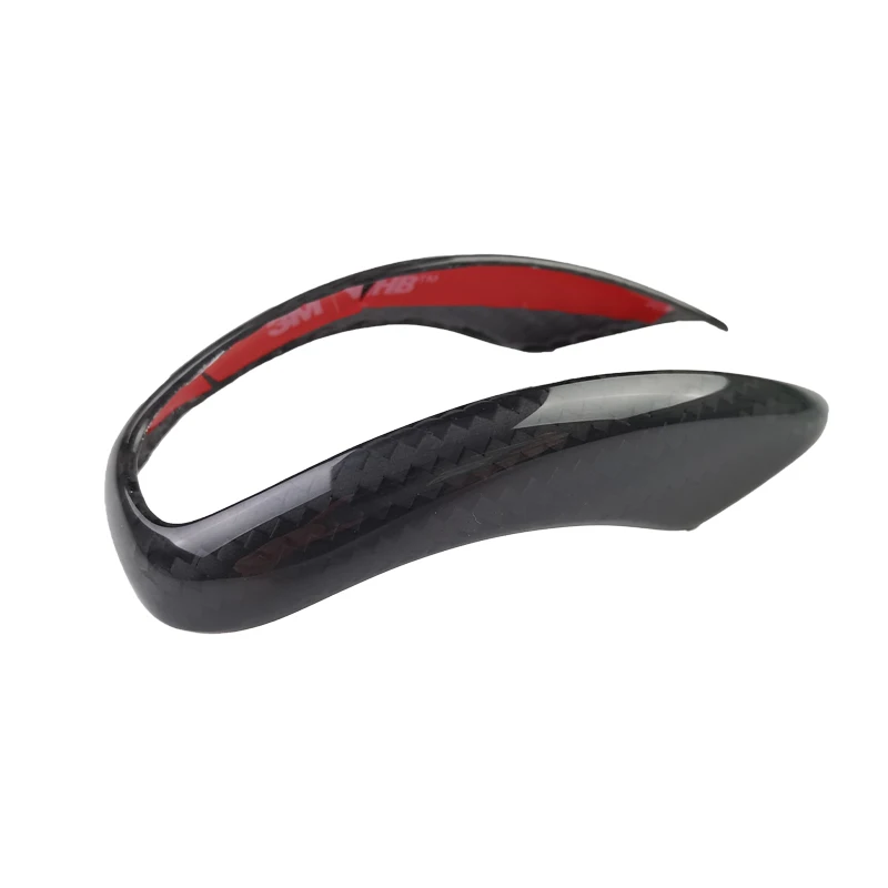 tantan Carbon Fiber Car Interior Accessories Car Modification shift Gear knob Cover For Alfa Romeo Giulia Stelvio Sticker