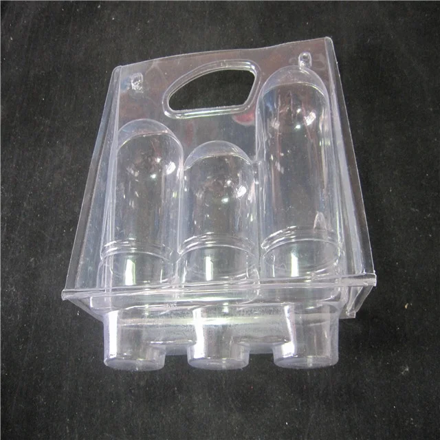 Transparent PVC clamshell cactus plastic blister packaging