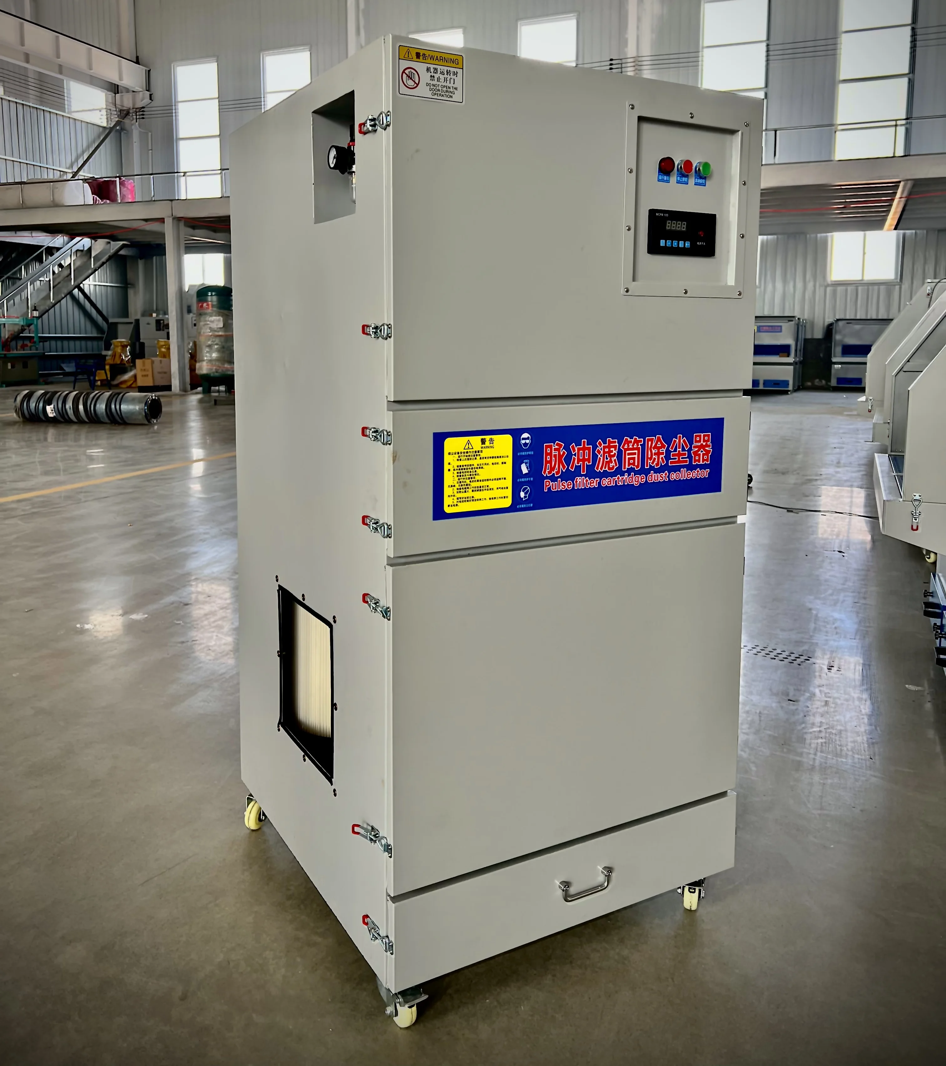 Factory Sale cartridge filter dust collectors mobile cabinet type industrial dust collector