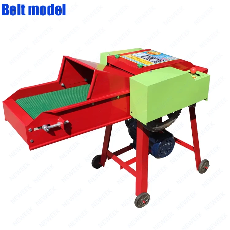NEWEEK dry branch maize chaff hay chopping cotton stalk chopper machine price