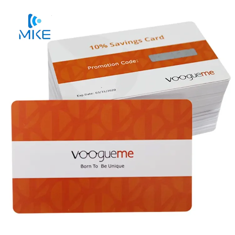 Gold and silver foil stamping pvc plastic custom cards