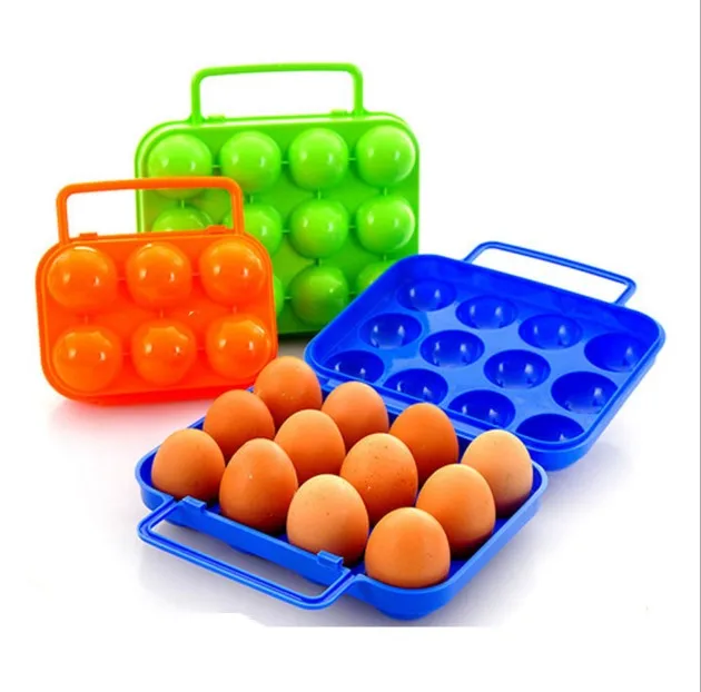
Color Plate Reusable Crate Plastic Egg Tray  (1600174042564)