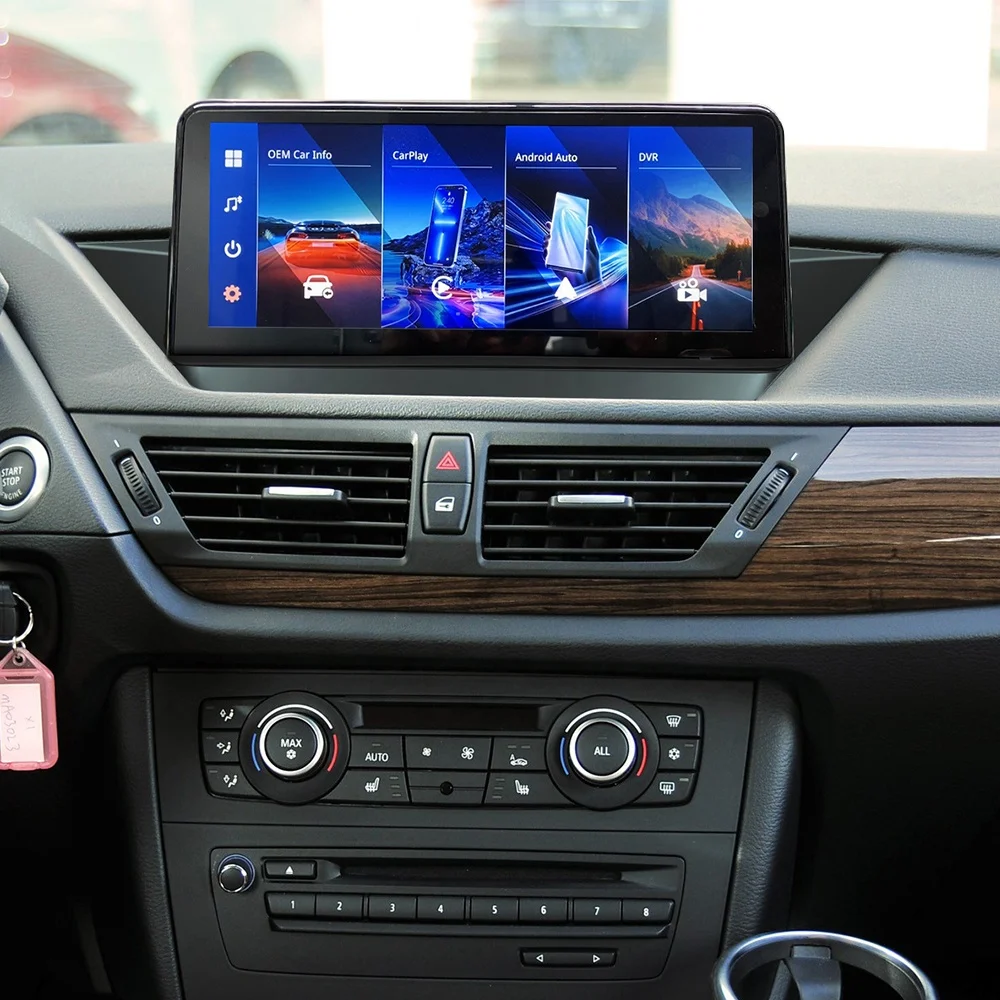 Route Linux 10.25inch 1920*720 car radio screen for BMW X1 E84 CIC system 2009-2015 Car stereo dual system with wireless carplay