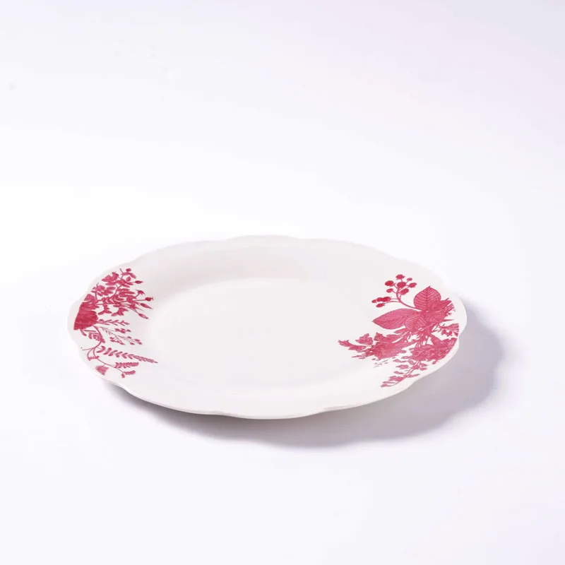 Manufacture Custom Design Porcelain Tableware High Quality Dinner Plate