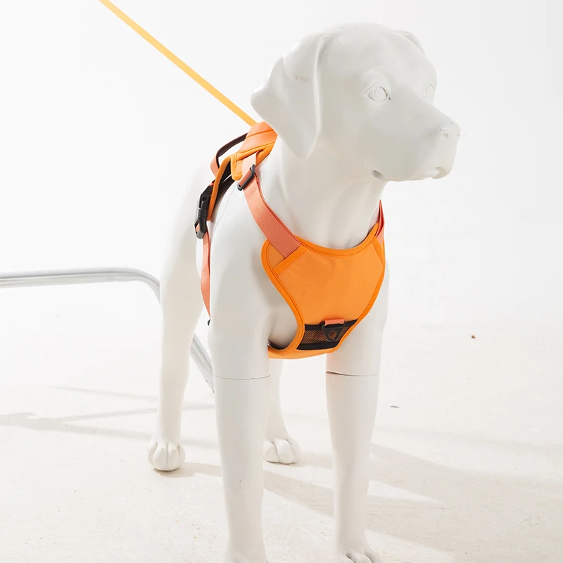 Fast Shipping Wholesale Manufacturer 2 IN 1 Tarp Step in Slip Pet Leashes No Pull Retractable Tactical Dog Harness in 2024