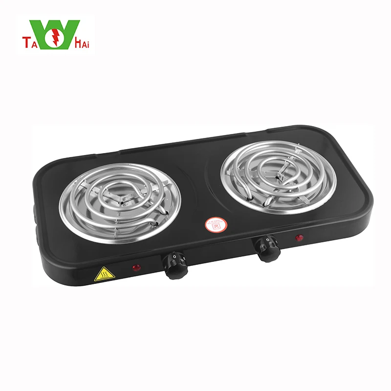 Temperature control coil Hotplate Cooker Electric Stove Two Burners Electric Hot Plate For Cooking