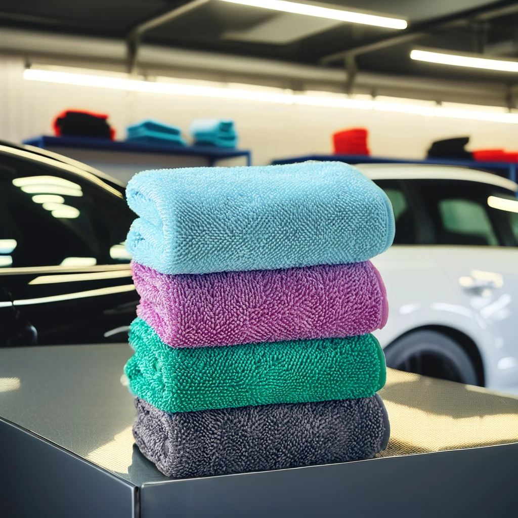 car cleaner towel carbon fiber towel car microfibre towel for car