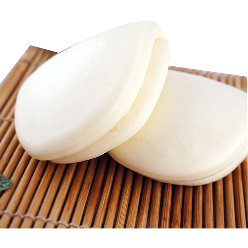 High Quality Wholesale Frozen Steamed Bun Gua Bao Chinese Pork Belly Bao Buns
