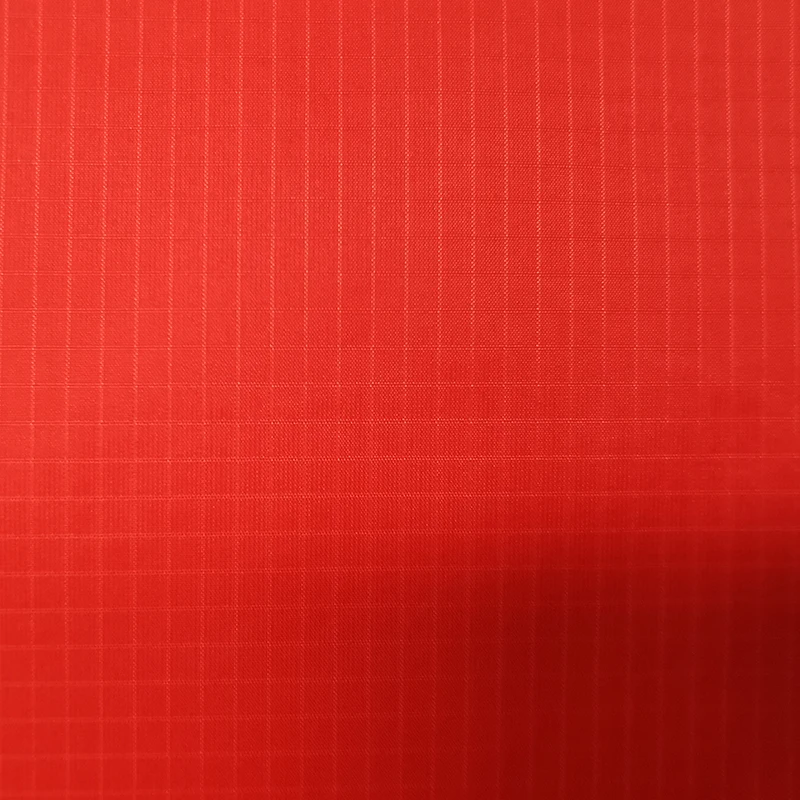 430T 0.2 double-line lattice nylon taffeta waterproof and down proof fabric for sun-protective clothing