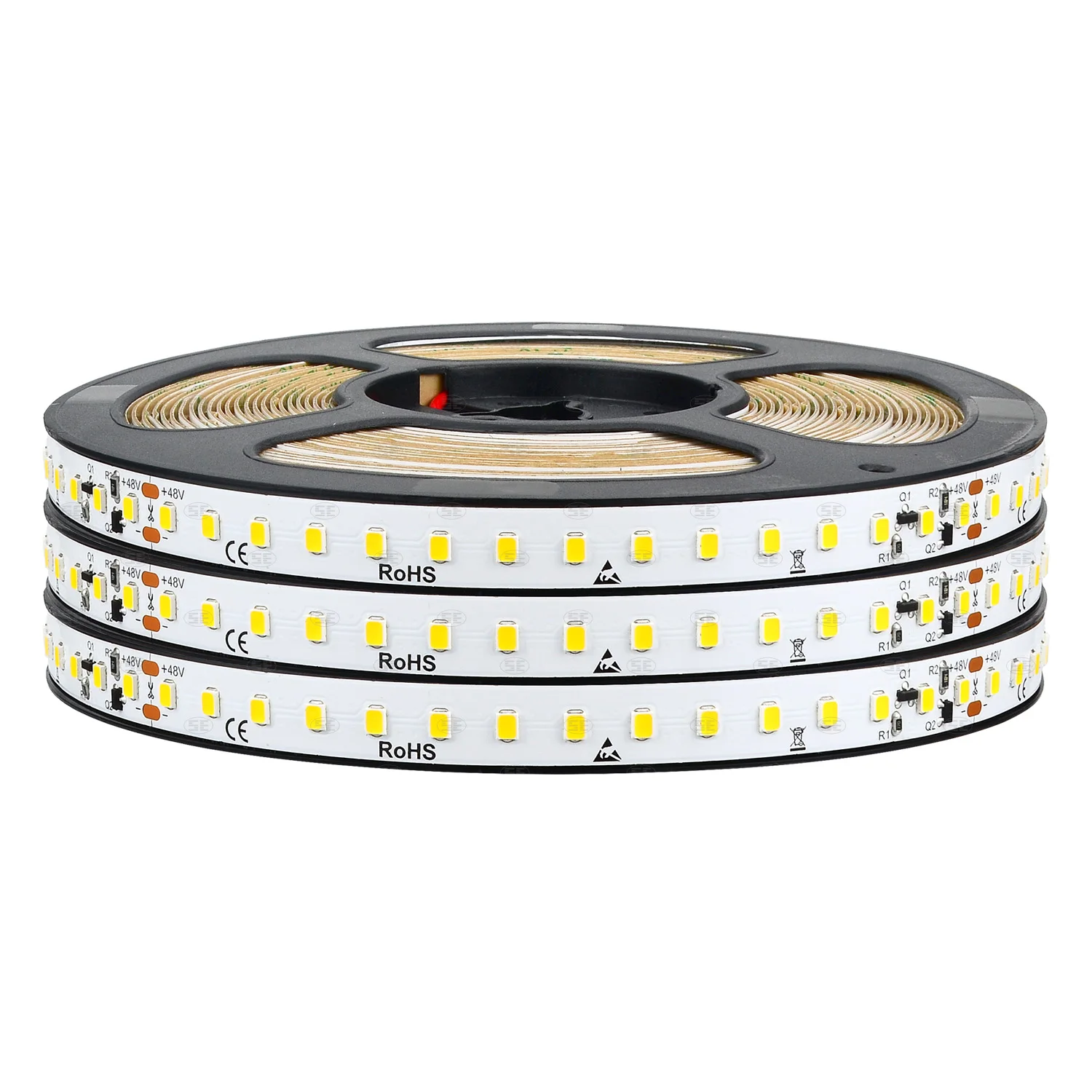 Super long 100m 24V and 48V Waterproof 2835 Constant Current LED Strip Light