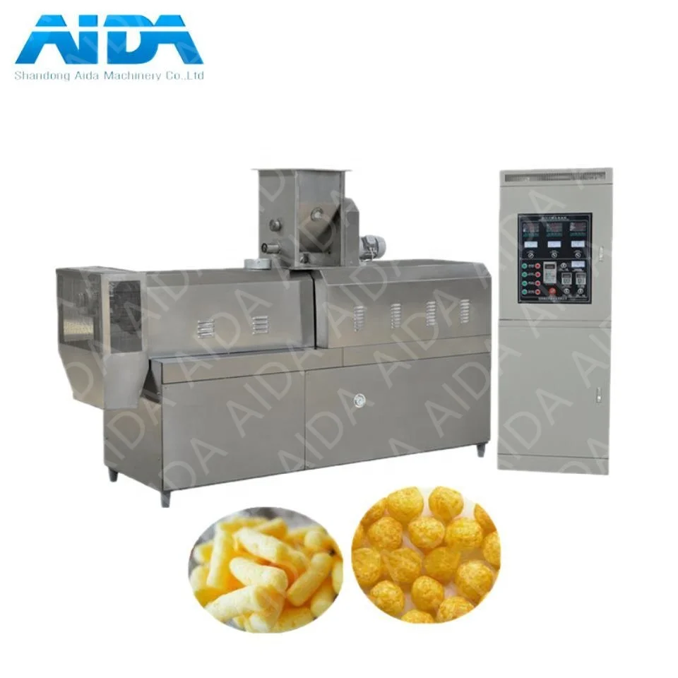 Industrial Crispy Sweet Kelloggs Chocolate Balls Fruit Loops Puff Snacks Chips Manufacturing Equipment
