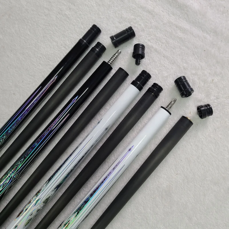 New arrival Jassinry 58inch 10.5/11.5/12.5/13mm tip size Billiard cues full carbon fiber radial pin/uni-lock for American Cues