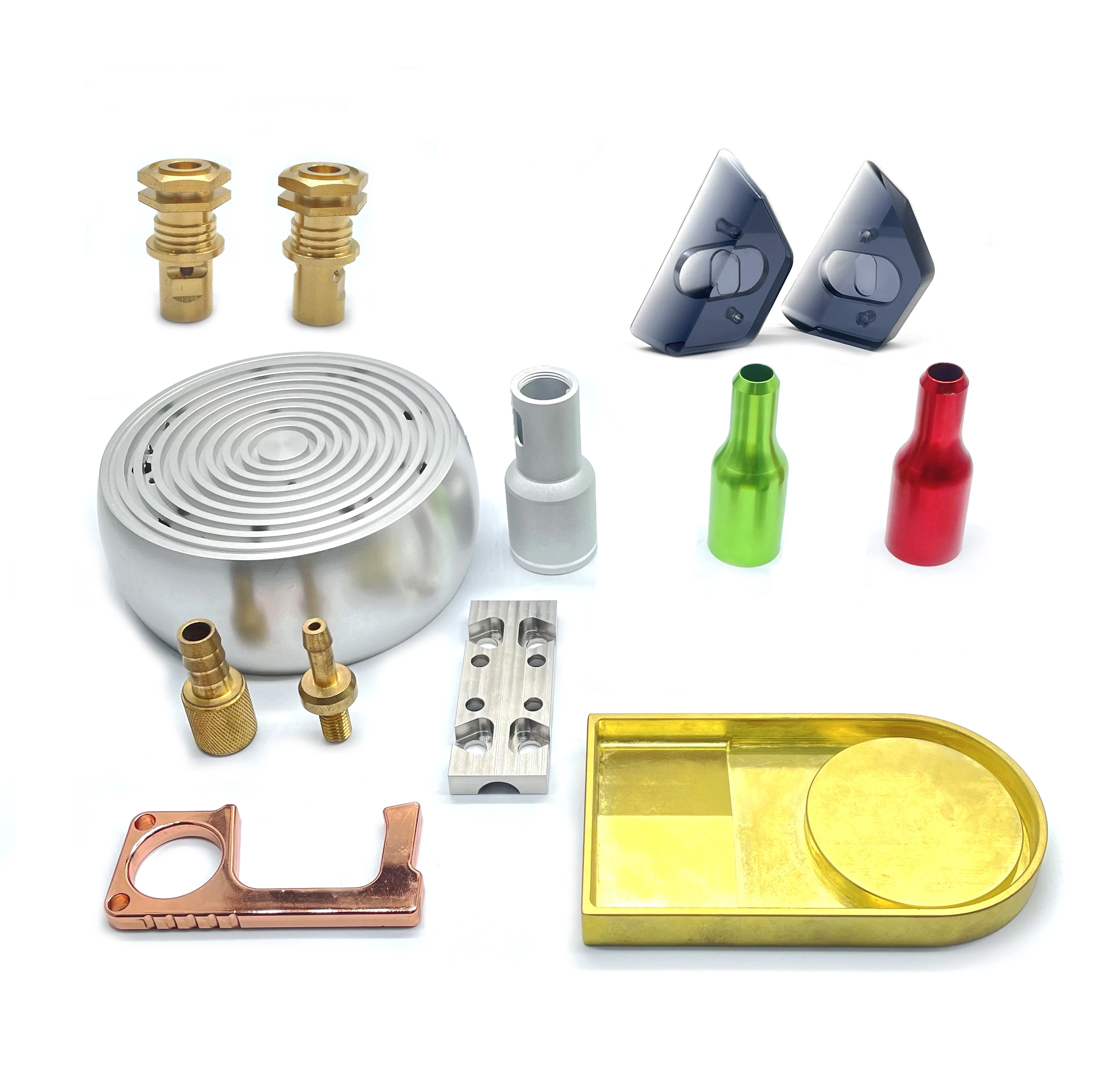 CNC Machining Services OEM 5 Axis CNC Machining Center Spare Parts Processing Anodized 6061 7075 Aluminium Parts