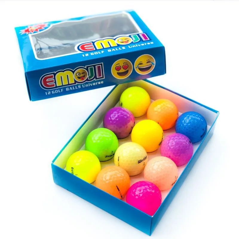 High Quality Double-Layer Golf Balls and Putter White Color Two-Piece Ball for Indoor Practice Special Gift from Manufacturer