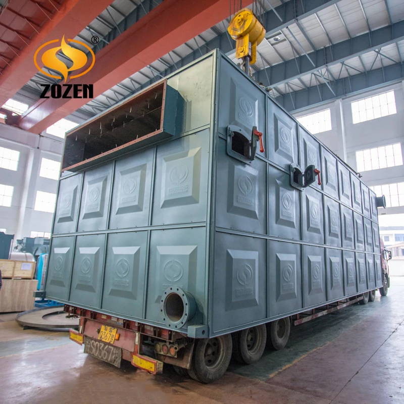 4,000,000 ккал/ч 4,6 МВт промышленный твердотопливный термомасляный котел для строительного проета