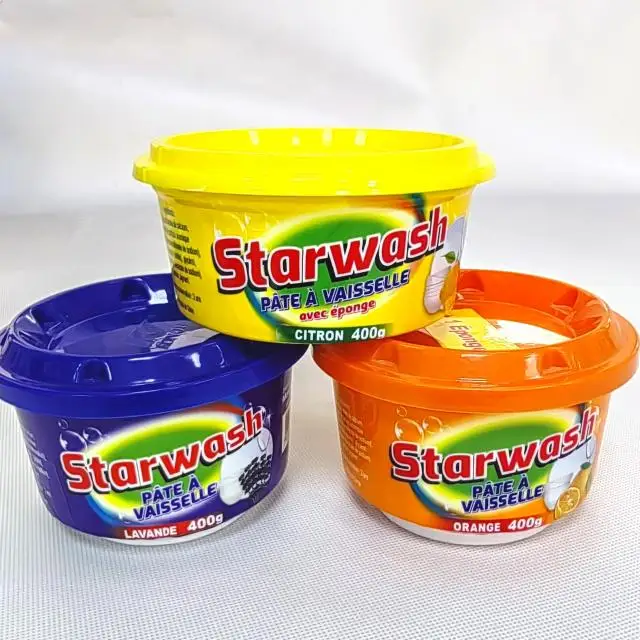 Top Quality and Good Price Cleaner Dishwashing Cream Dishwashing Paste Kitchen Detergent Solid White Orange Color Kitchen Dish