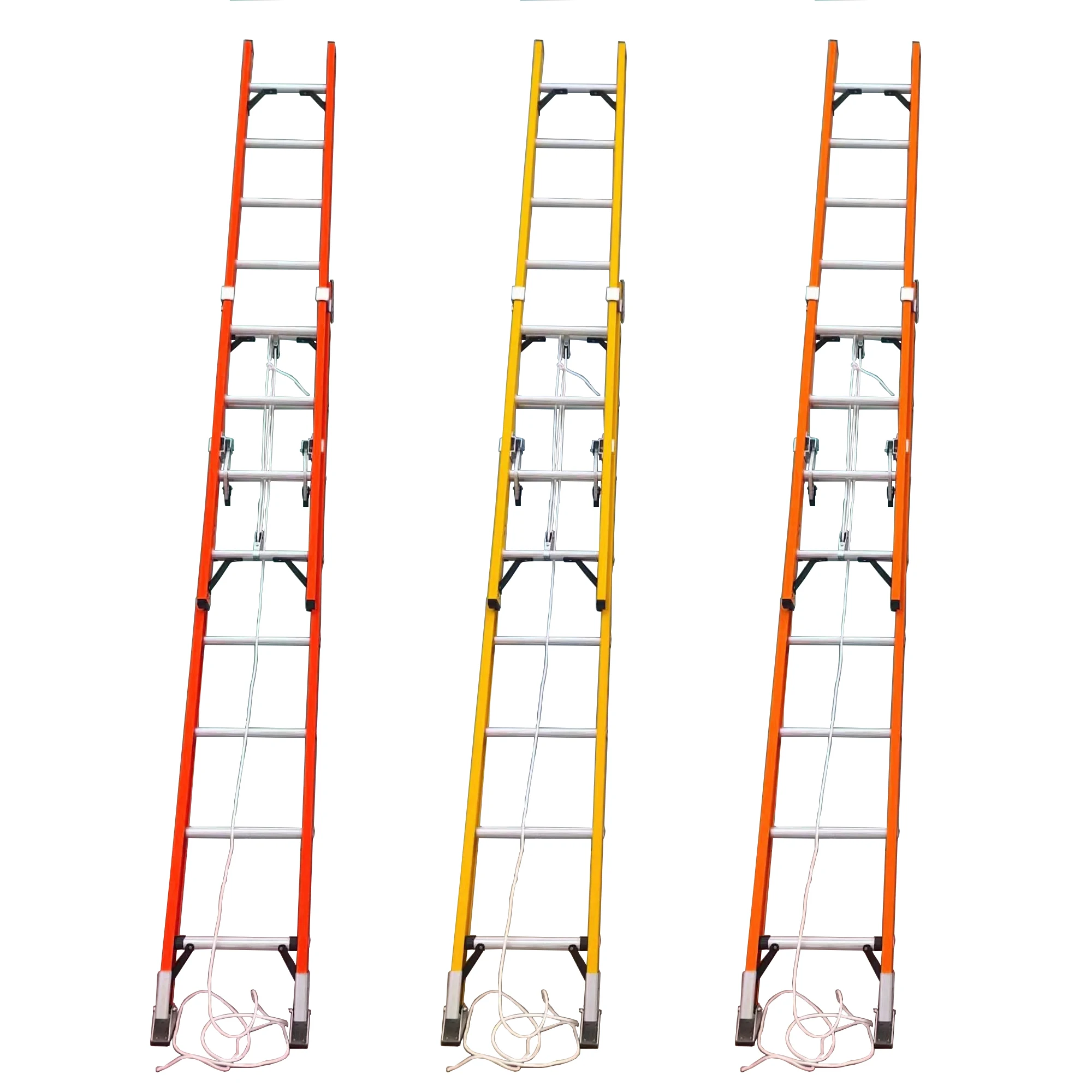 High Quality Fiberglass Fire Escape Ladder combination Extension Step telescopic Ladders