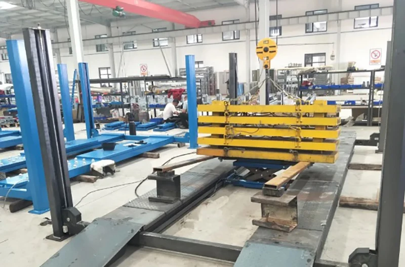 Две колонки 4 стоечные подъемники для автомобилей для продажи б/у