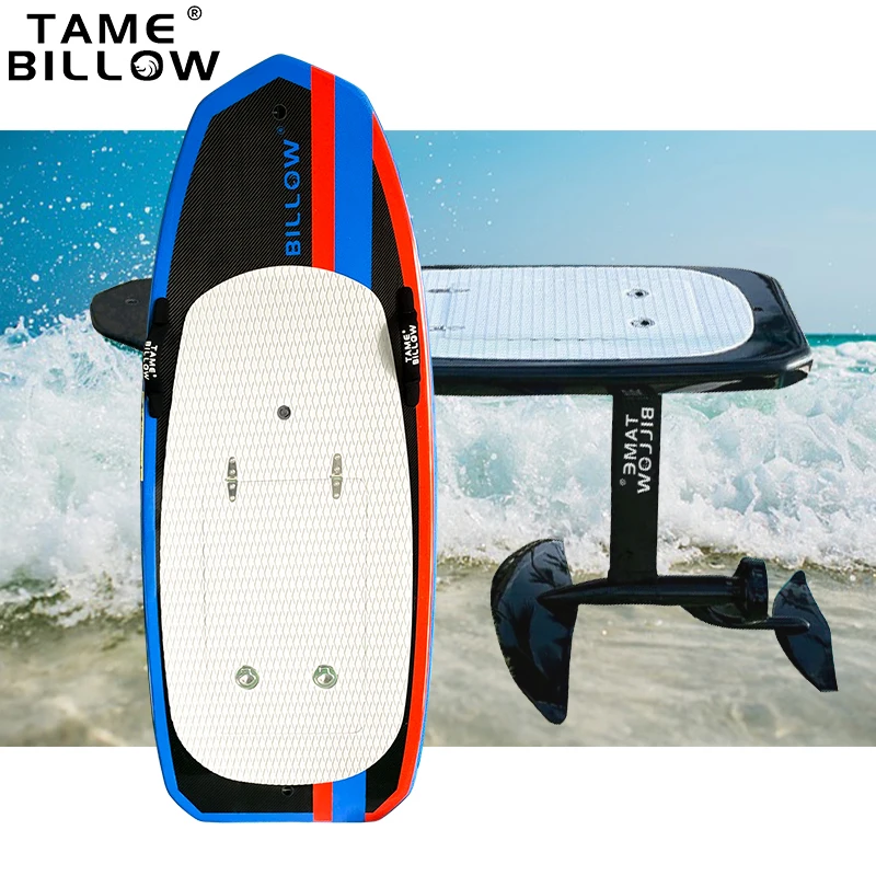 Carbon fiber efoil 8 KW surfing board Electric Hydrofoil Surfboard with water proof battery electric board