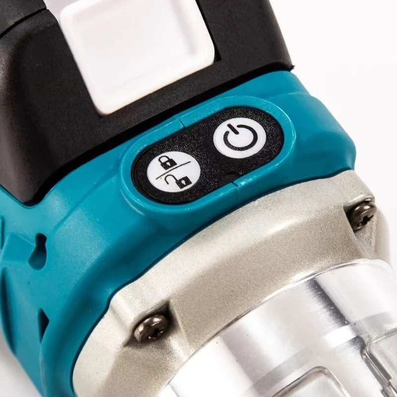 21V Portable Adjustable 6Speed Cordless Trimmer Hand Wood Router Trimming Machine Brushless Lithium Battery Wood Trimmer Tools