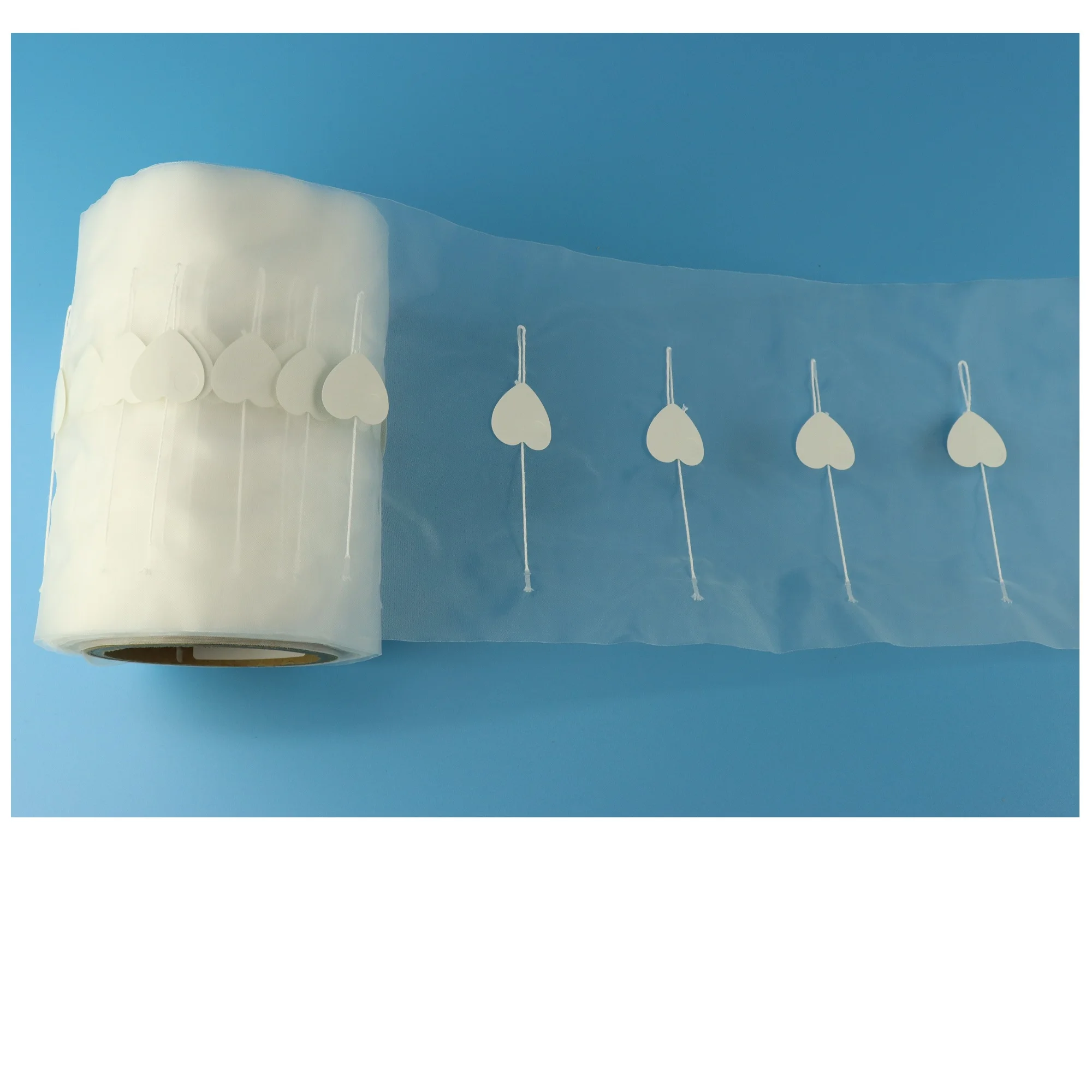 Wholesale Biodegradable Triangle Tea Bag  Small Tea Packaging Bags nylon Mesh Empty Tea Bags