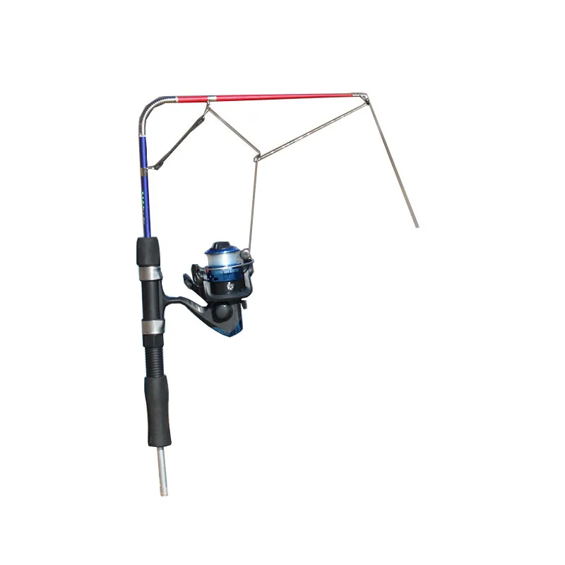 New Automatic Sea Pole Spring Pole Inserted Super Hard Sea Rod Casting Rod Fiberglass Sea Fishing Gear Wholesale