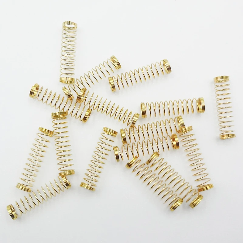 Mechanical Keyboard Switch Springs Gold Plated Switches spring for Cherry MX DIY Mechanical Gaming Keyboard