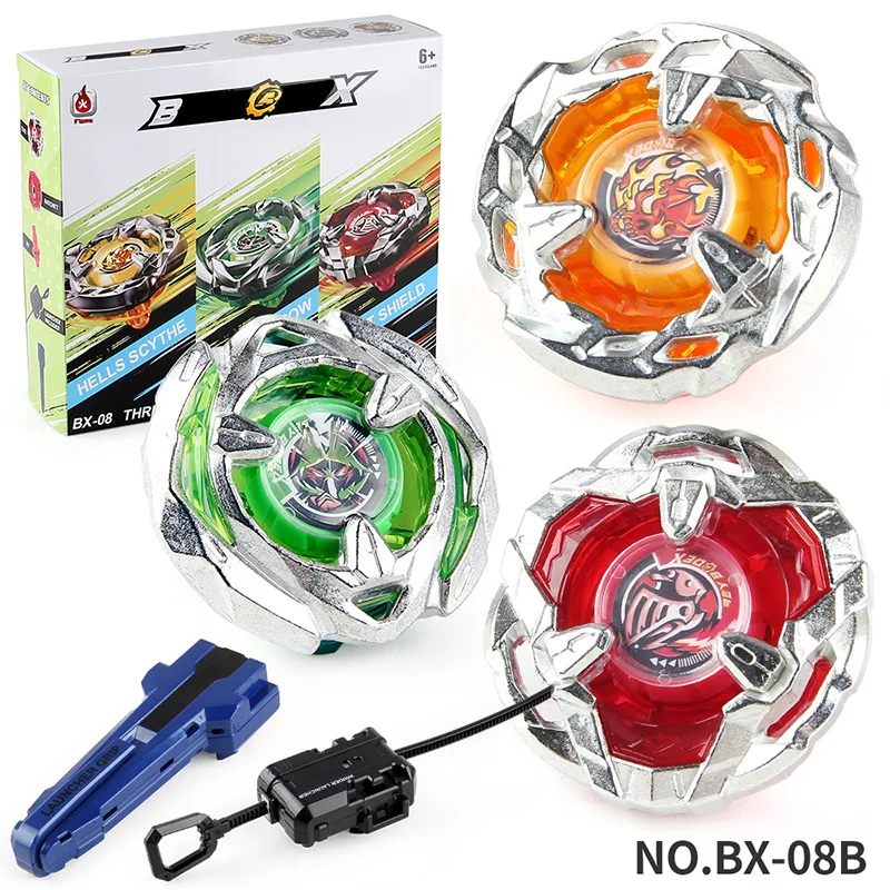 2024 мазон E bay Hot Beyblades с пусковой установкой для продажи новейшие игрушки игры в битву Детские топы на открытом воздухе боевые Гироскопы