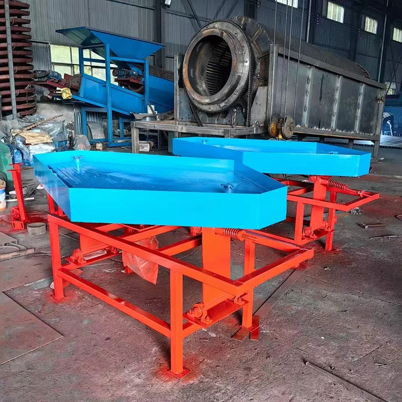 Low Price Mineral Separating Machine Chrome Mining Gold Washing Shaking Table For Sale