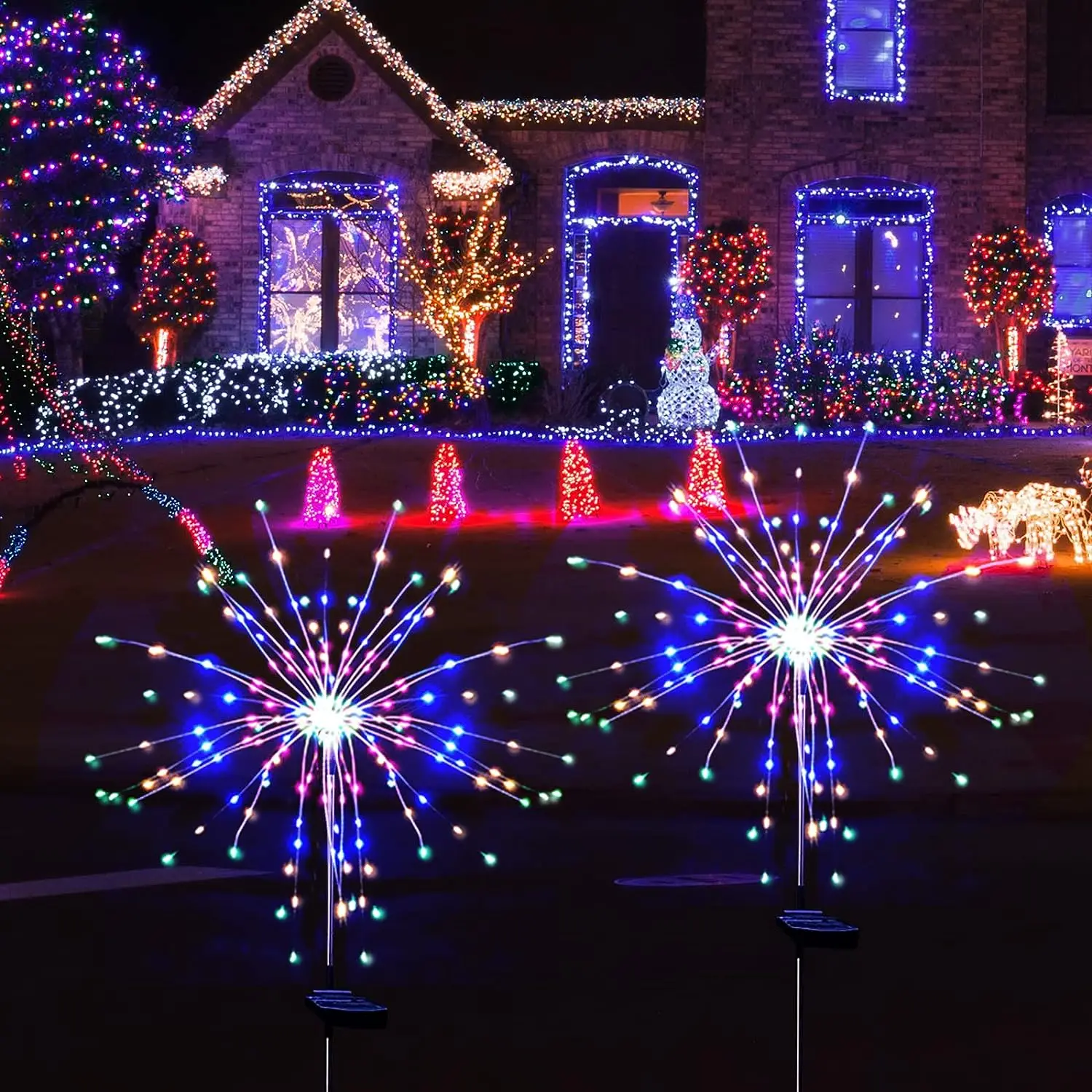 led sparkler light fireworks outdoor solar garden lights low voltage landscape firework lights decoration