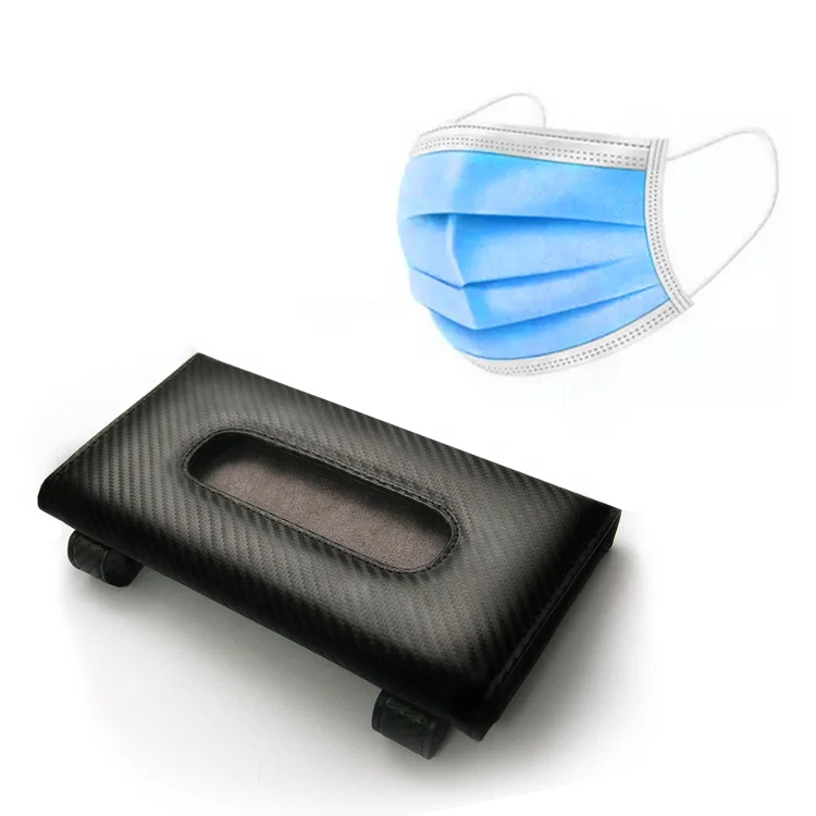 
Best Factory Price Hanging Car Visor Napkin Holder Tissue Box Holder 