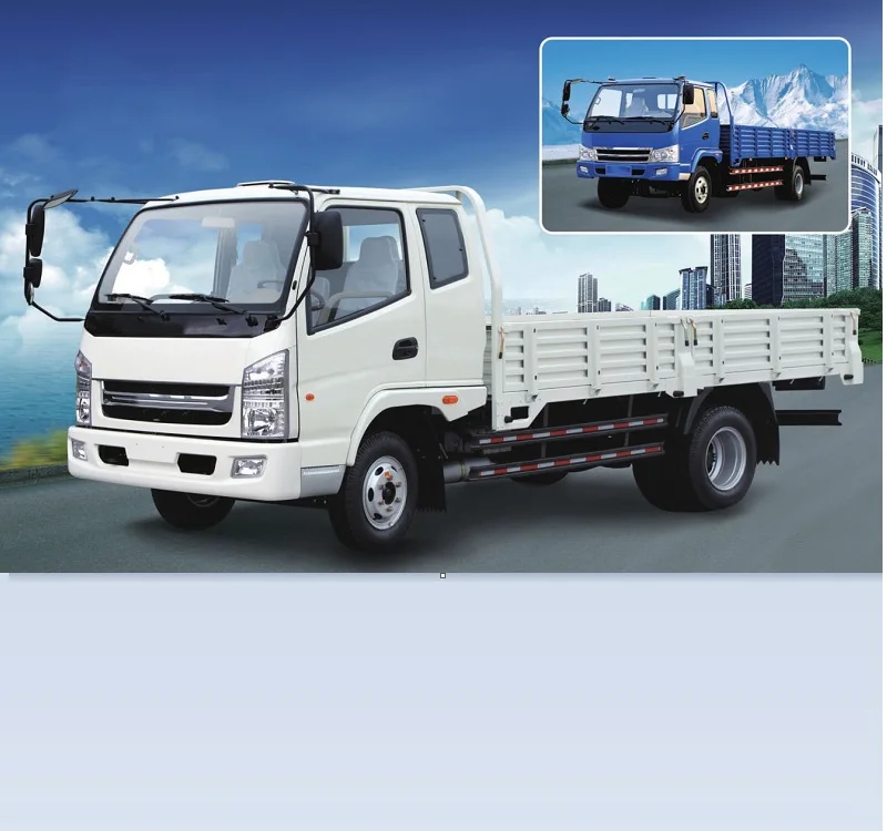 Hot Sale Rhd and LHD Light Truck Mini Truck Lorry Cargo Truck with 1&2 Tons Kmc1033D3
