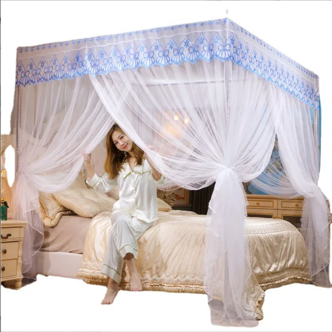 Manufactory Direct Mosquito Net King Canopy Bed Mosquito Net For Bed
