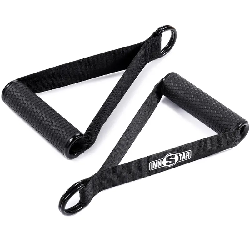 High Quality Durable Foam Handles Fitness Resistance bands Set Equipment Accessories Exercise Handles