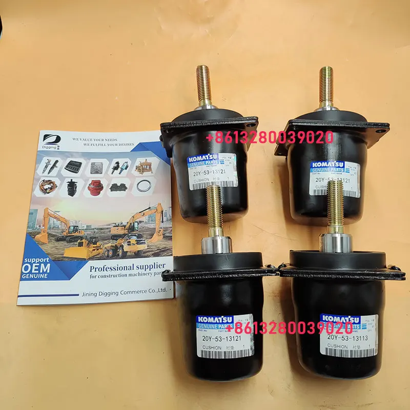 17A-54-57481 17A-54-46130 for D155AX-5 Engine Parts Cushion 20Y-53-13113 Cabin 20Y-53-13121