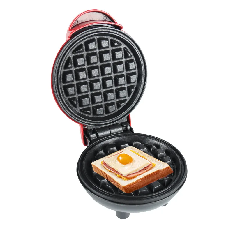 Custom Waffle Maker Machine Electric Korean Waffle Maker Red Mini Waffle Maker