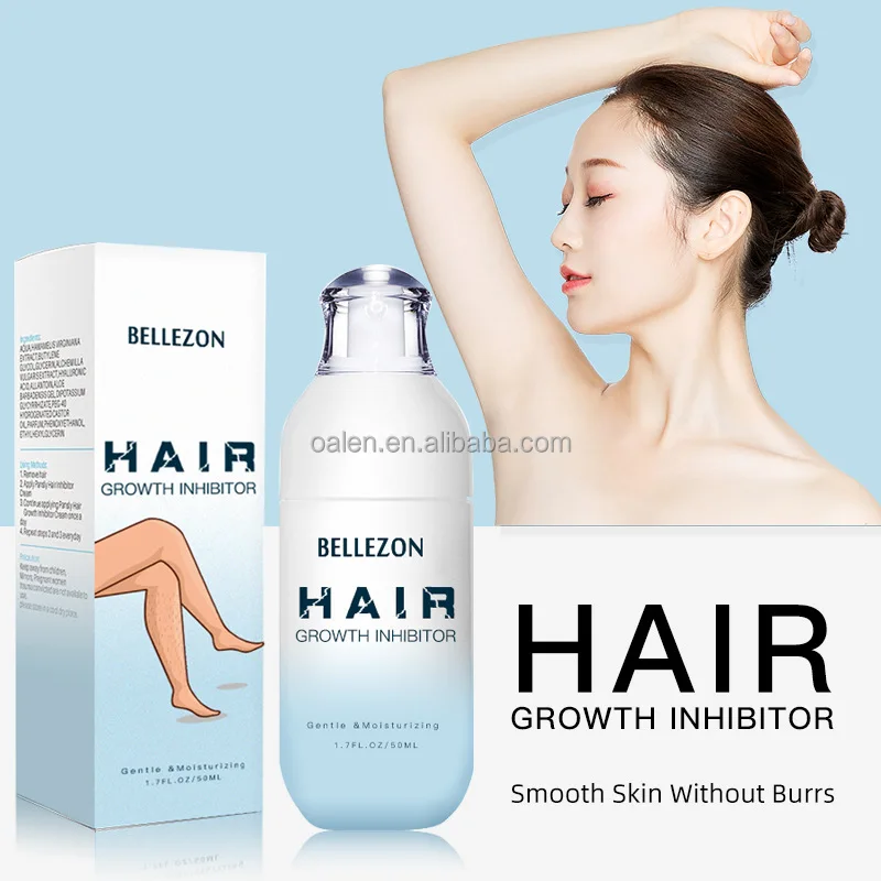 Natural Ingredient Face Arm Leg Armpit Use Hair Stop Growth Spray Hair Inhibitor Spray