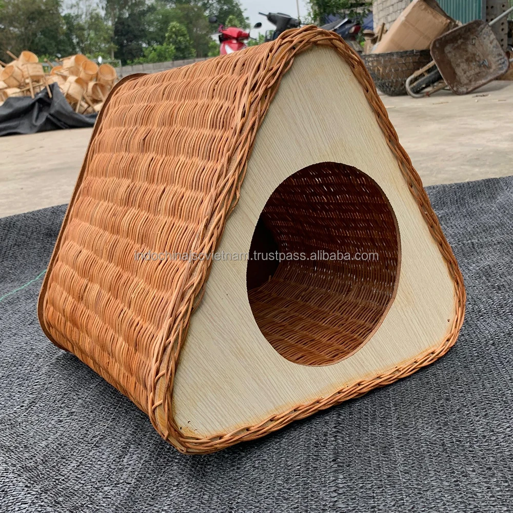 Оптовая ротанговая птичья клетка для домашних животных натуральный камень браслет тканые Птичье гнездо под старину «Птичье гнездо»