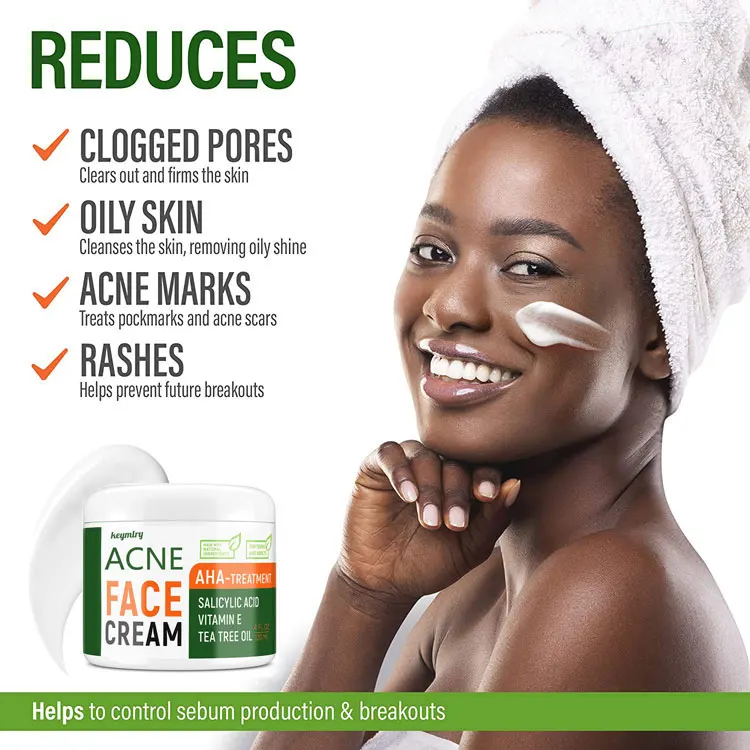 
Face Tea Tree Pimples And Dark Spot Removal Salicylic Acid Anti Scar Best Pimple Remove Acne Cream 