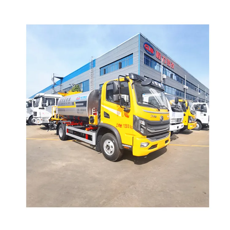 5cbm асфальтовый распределительный грузовик DONGFENG4x2 жидкий транспорт дорожное оборудование для продажи