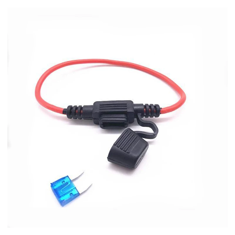 12V Car Add-a-circuit Fuse TAP Adapter With 5 Amp Low Profile Mini Blade Fuse Set For Cars Trucks Boats