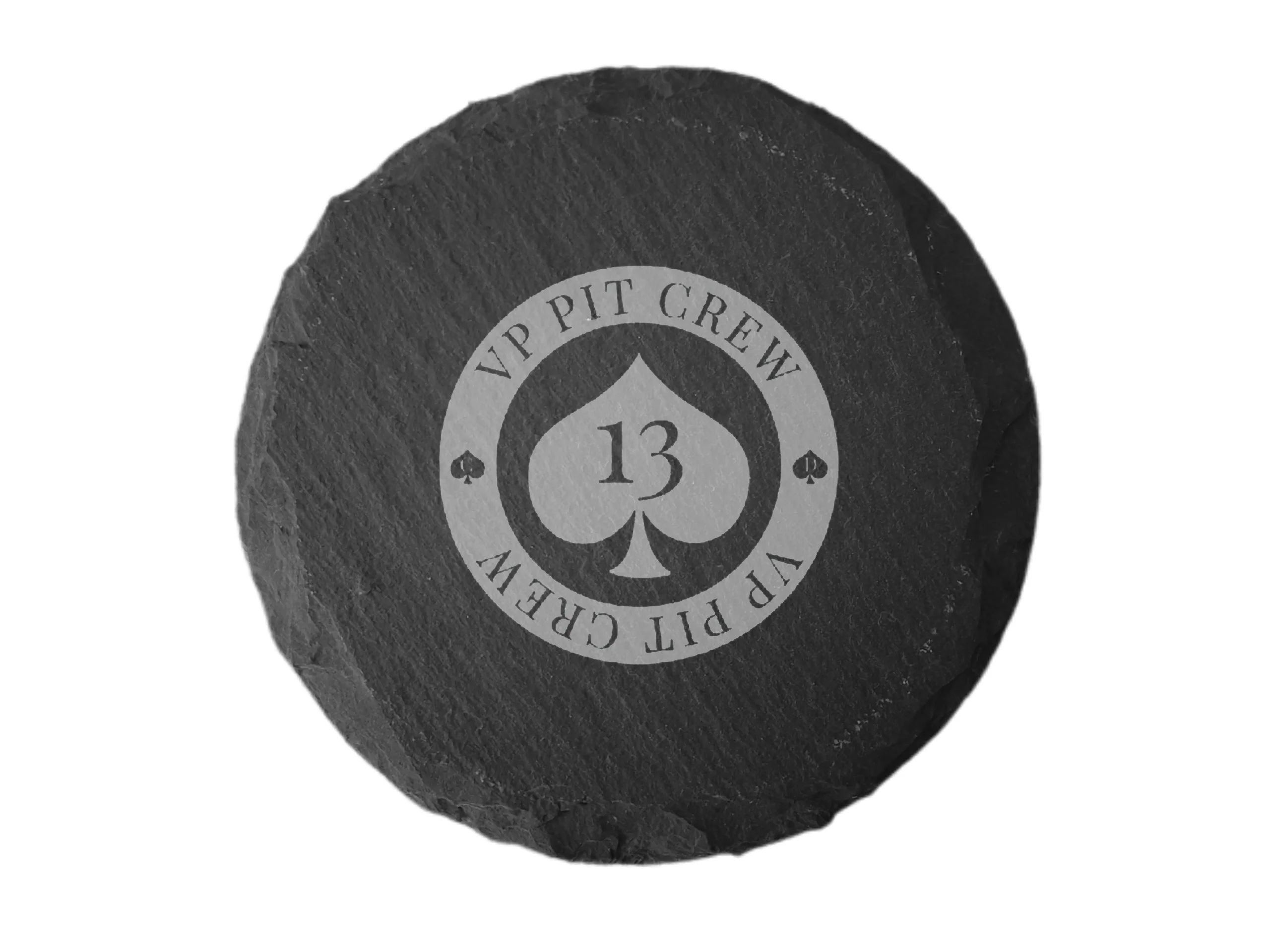 Heart Slate Black 4' Slate Stone Coasters For Laser Engraving