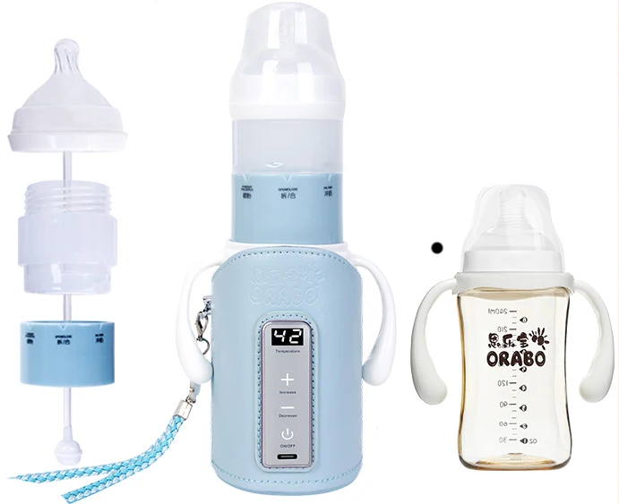 
Newborn baby bottle Convenient 24 hours constant temperature milk powder box quick rinse, suitable for 0-3 years old baby drink 