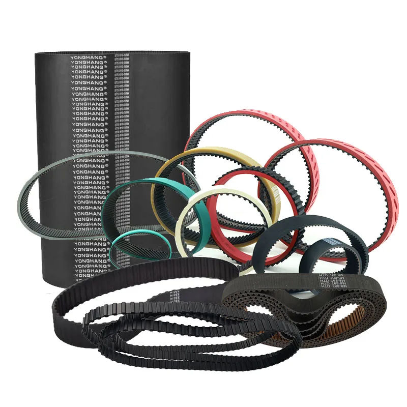 Зубчатые ремни ГРМ HTD STD MXL L H XH 3M 5M 8M 14M 20M T5 T10 T20 для синхронной передачи электроэнергии