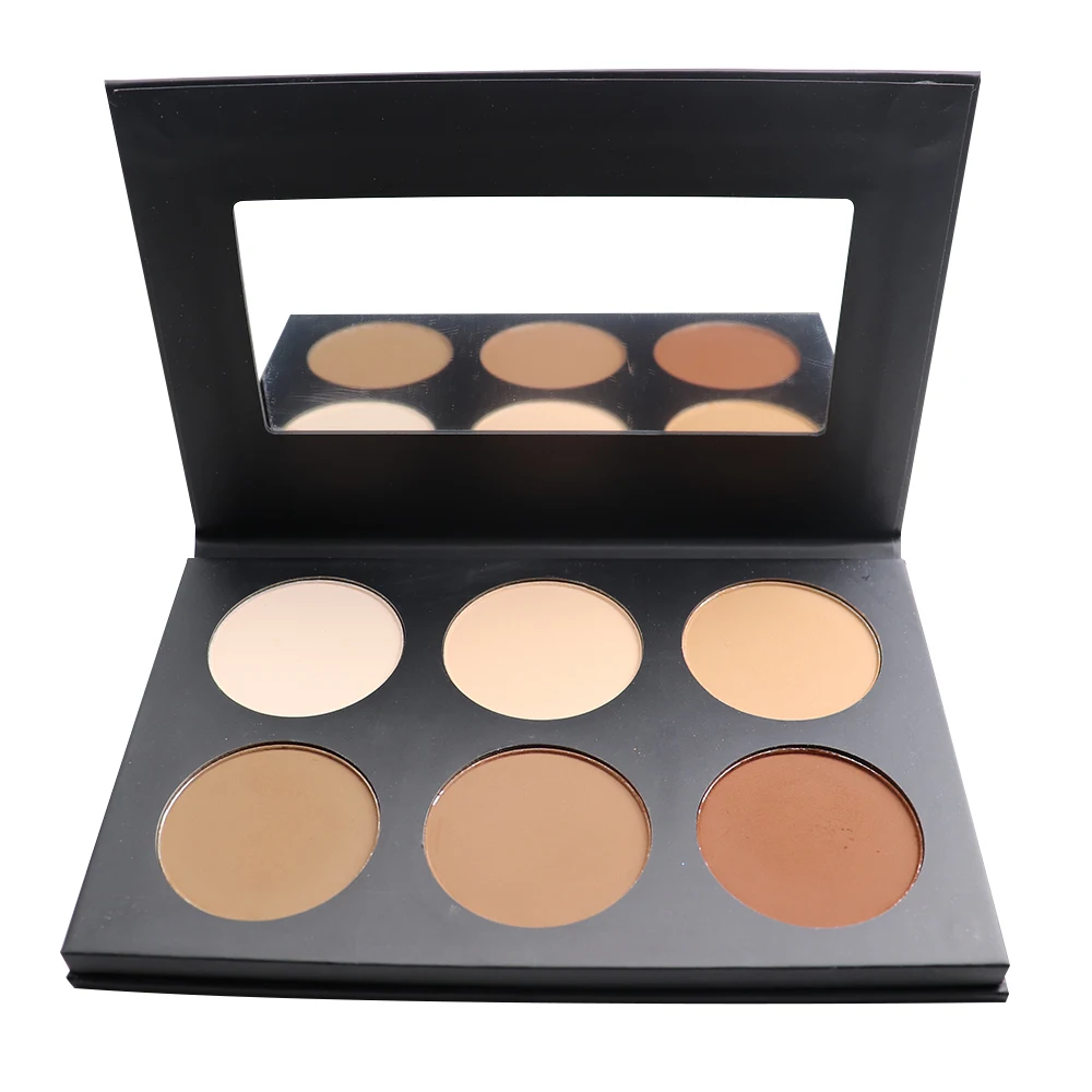 6 colors Contour Palette Private Label Contour Bronzer Make Up Palette