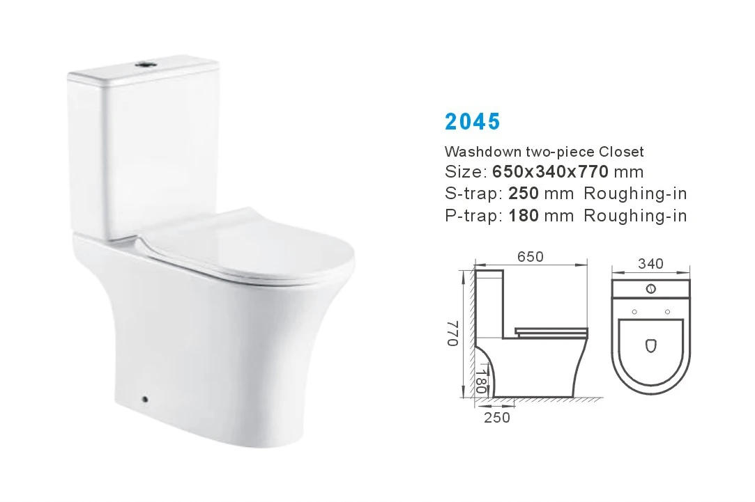 Chinese Supplies Sanitary Ware Closet Wholesale Ceramic Bidet Water Saving Toilet
