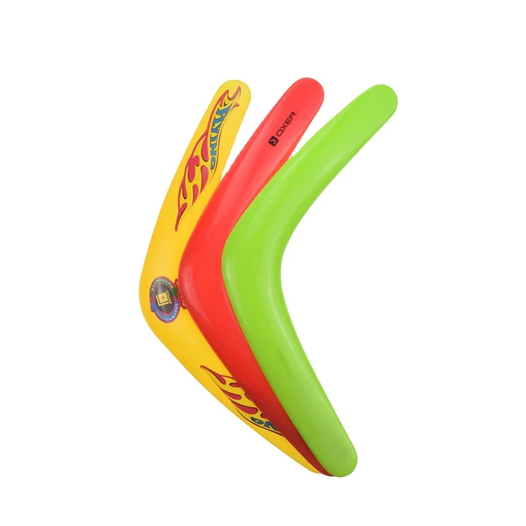 Hot selling promotional gifts boomerang plastic toy spinner boomerang back for kids