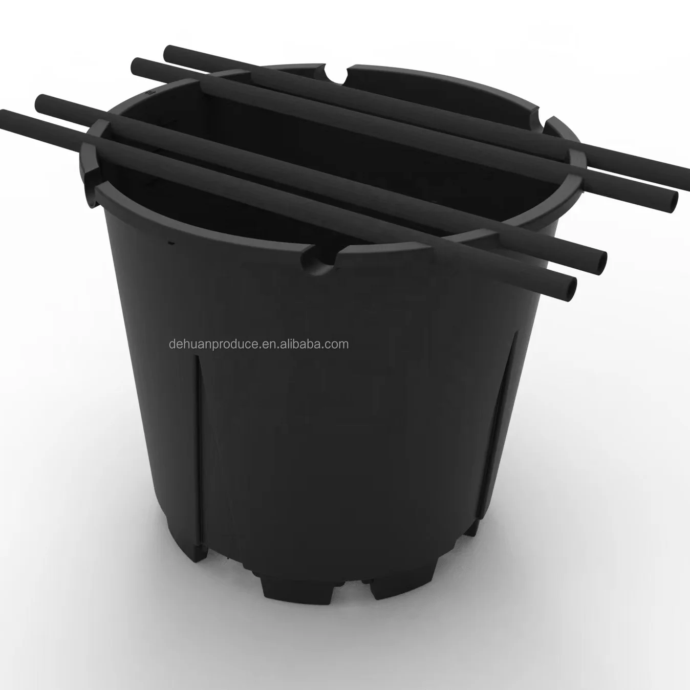 Fabrica de macetas cuadradas redonda plastico 25l 30 litros 40litros para arandanos