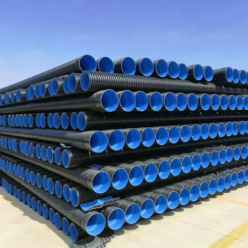 Высокая скорость PE HDPE трубы производственной линии с двумя стенками гофрированные экструдер машина