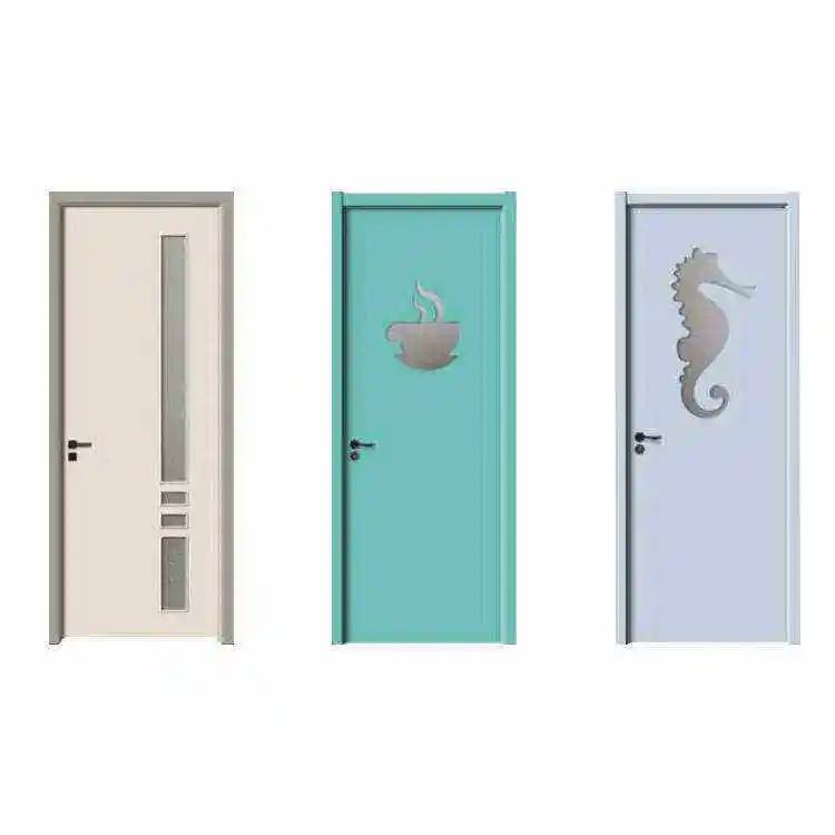 Lyroe New Colorful Glass door Pattern Design Bright color Pink and Purple Door Cute Customized